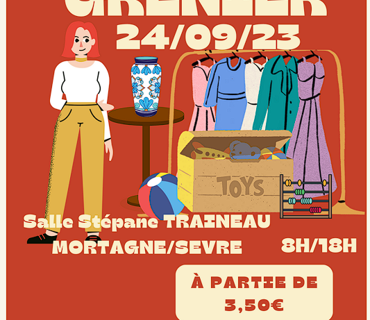 AFFICHE VIDE GRENIER 09/2023