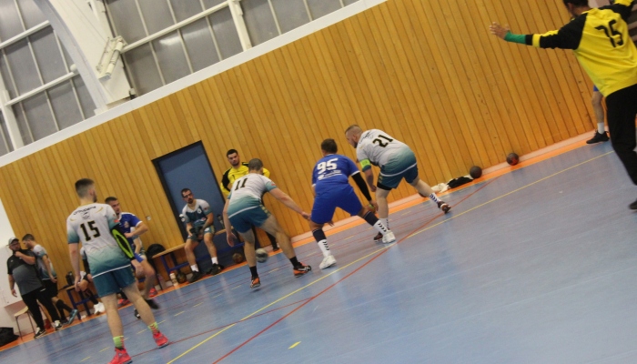 MATCH DES SENIORS MASCULINS FACE A CHANTONNAY*LA JAUDIONNIERE - ANNEE 2022-2023 - SEVRE VENDEE HANDBALL