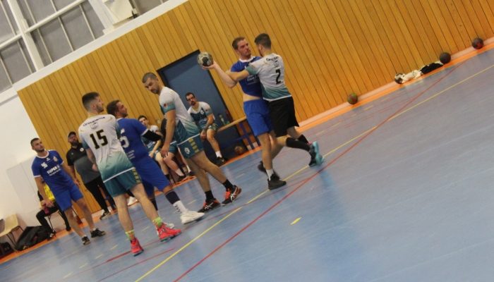 MATCH DES SENIORS MASCULINS FACE A CHANTONNAY*LA JAUDIONNIERE - ANNEE 2022-2023 - SEVRE VENDEE HANDBALL