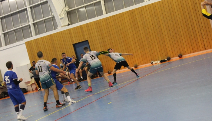 MATCH DES SENIORS MASCULINS FACE A CHANTONNAY*LA JAUDIONNIERE - ANNEE 2022-2023 - SEVRE VENDEE HANDBALL