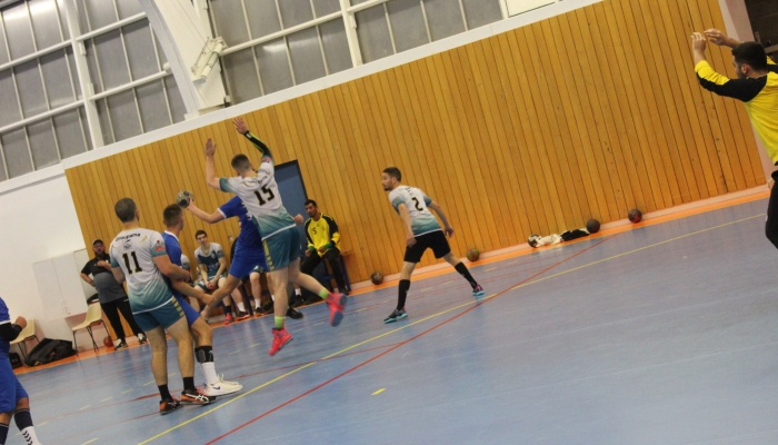 MATCH DES SENIORS MASCULINS FACE A CHANTONNAY*LA JAUDIONNIERE - ANNEE 2022-2023 - SEVRE VENDEE HANDBALL