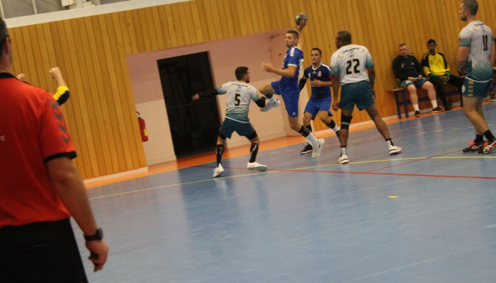 MATCH DES SENIORS MASCULINS FACE A CHANTONNAY*LA JAUDIONNIERE - ANNEE 2022-2023 - SEVRE VENDEE HANDBALL