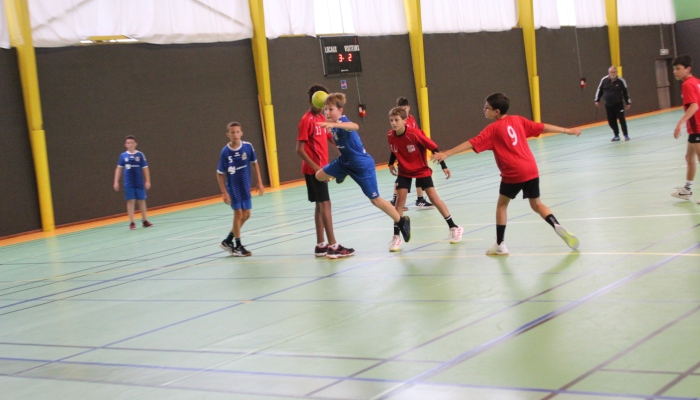 MATCH DES U14 FACE A BENET - ANNEE 2022-2023 - SEVRE VENDEE HANDBALL