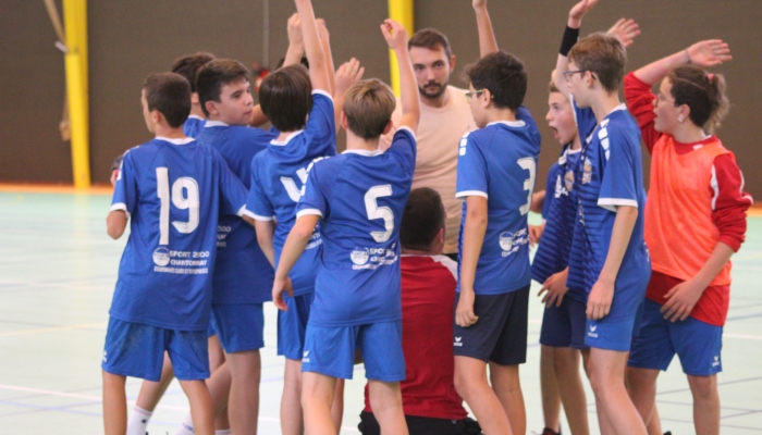 MATCH DES U14 FACE AUX SABLES D'OLONNES - ANNEE 2022-2023 - SEVRE VENDEE HANDBALL