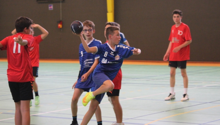 MATCH DES U14 FACE AUX SABLES D'OLONNES - ANNEE 2022-2023 - SEVRE VENDEE HANDBALL