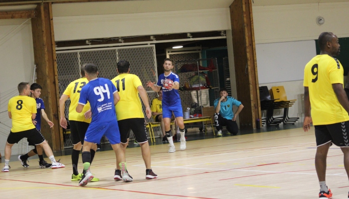 MATCH DES SENIORS MASCULINS FACE AU MAY SUR EVRE - ANNEE 2022-2023 - SEVRE VENDEE HANDBALL