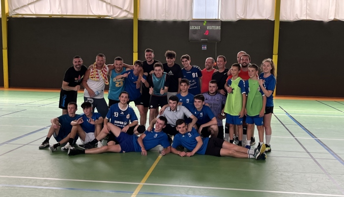 EQUIPE DE L'AG N°9 DU SEVRE VENDEE HANDBALL